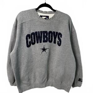 Vintage 90s Dallas Cowboys NFL football starter sweatshirt L